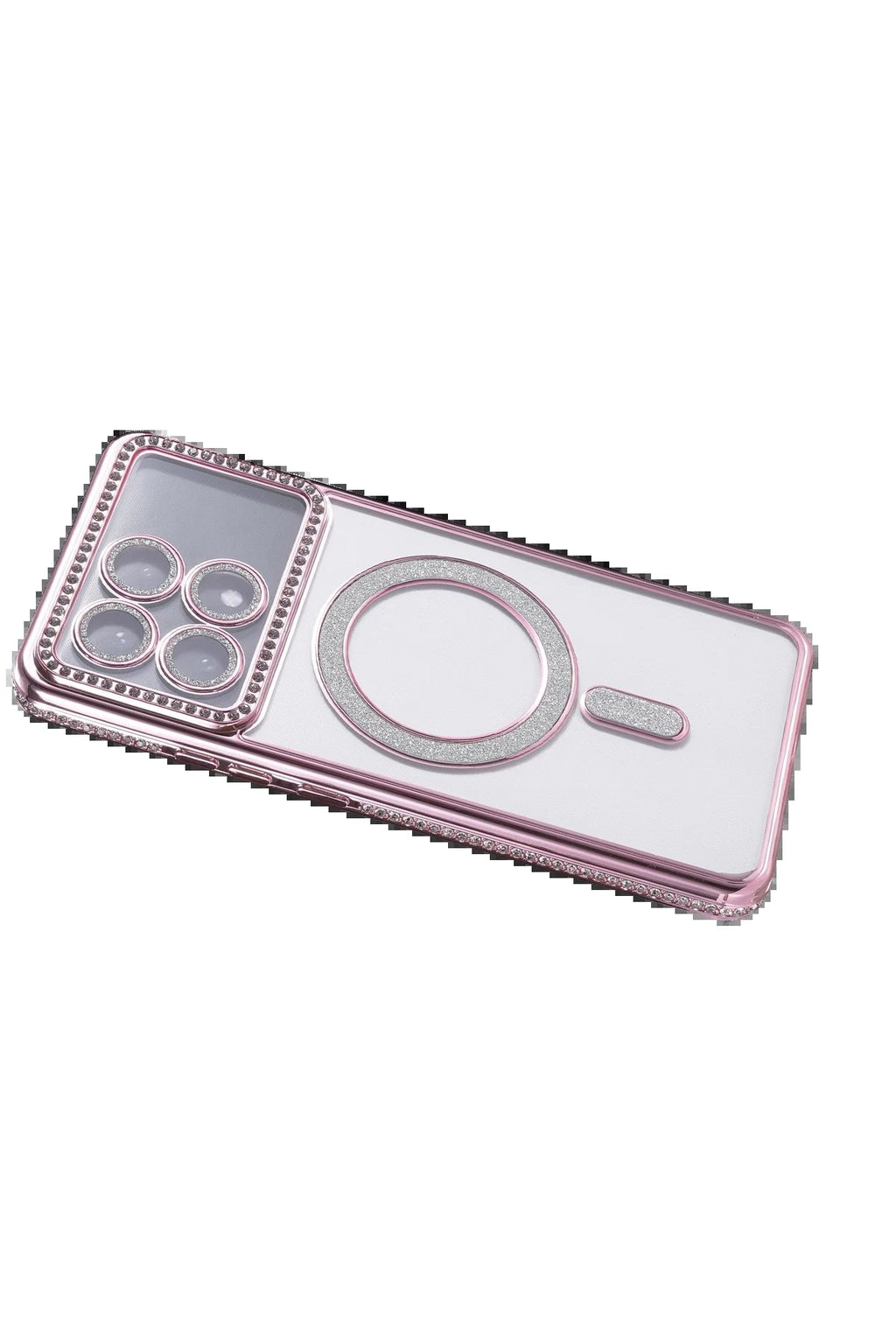 Xiaomi Poco X6 Pro Joke Simli Magneticsafe Kılıf - Pembe-(5796)