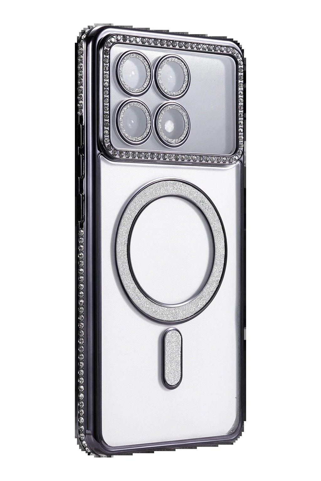 Xiaomi Poco X6 Pro Joke Simli Magneticsafe Kılıf - Siyah-(5796)