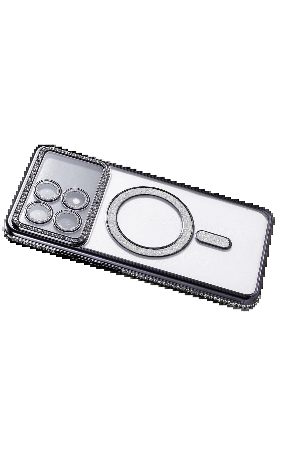 Xiaomi Poco X6 Pro Joke Simli Magneticsafe Kılıf - Siyah-(5796)