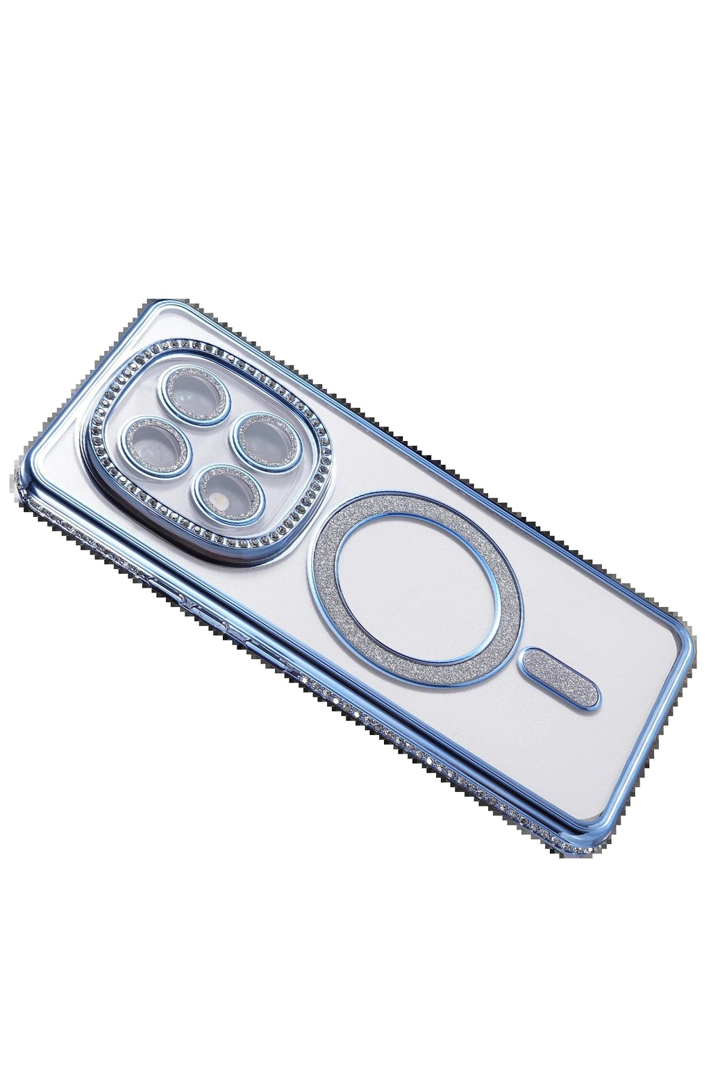 Xiaomi Redmi Note 14 Pro 4G Joke Simli Magneticsafe Kılıf - Mavi-(5796)