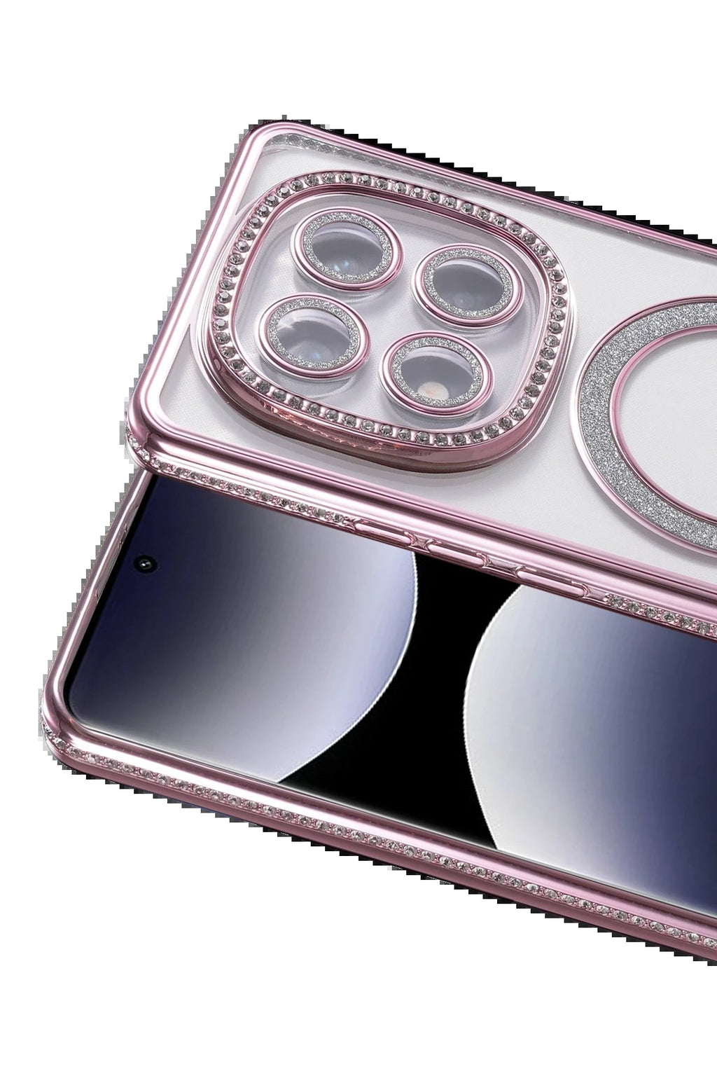 Xiaomi Redmi Note 14 Pro 4G Joke Simli Magneticsafe Kılıf - Pembe-(5796)