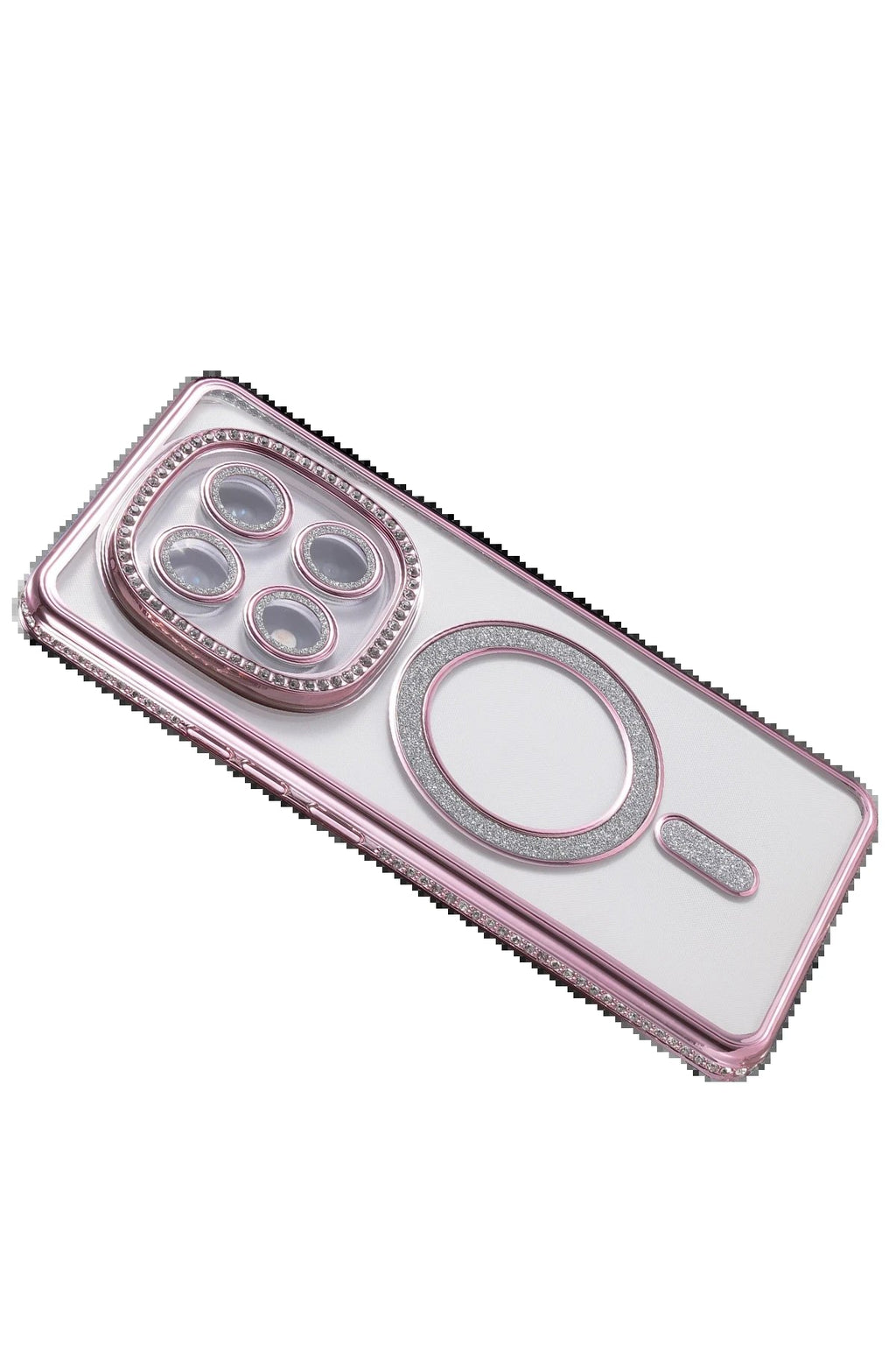 Xiaomi Redmi Note 14 Pro 5G Joke Simli Magneticsafe Kılıf - Pembe-(5796)