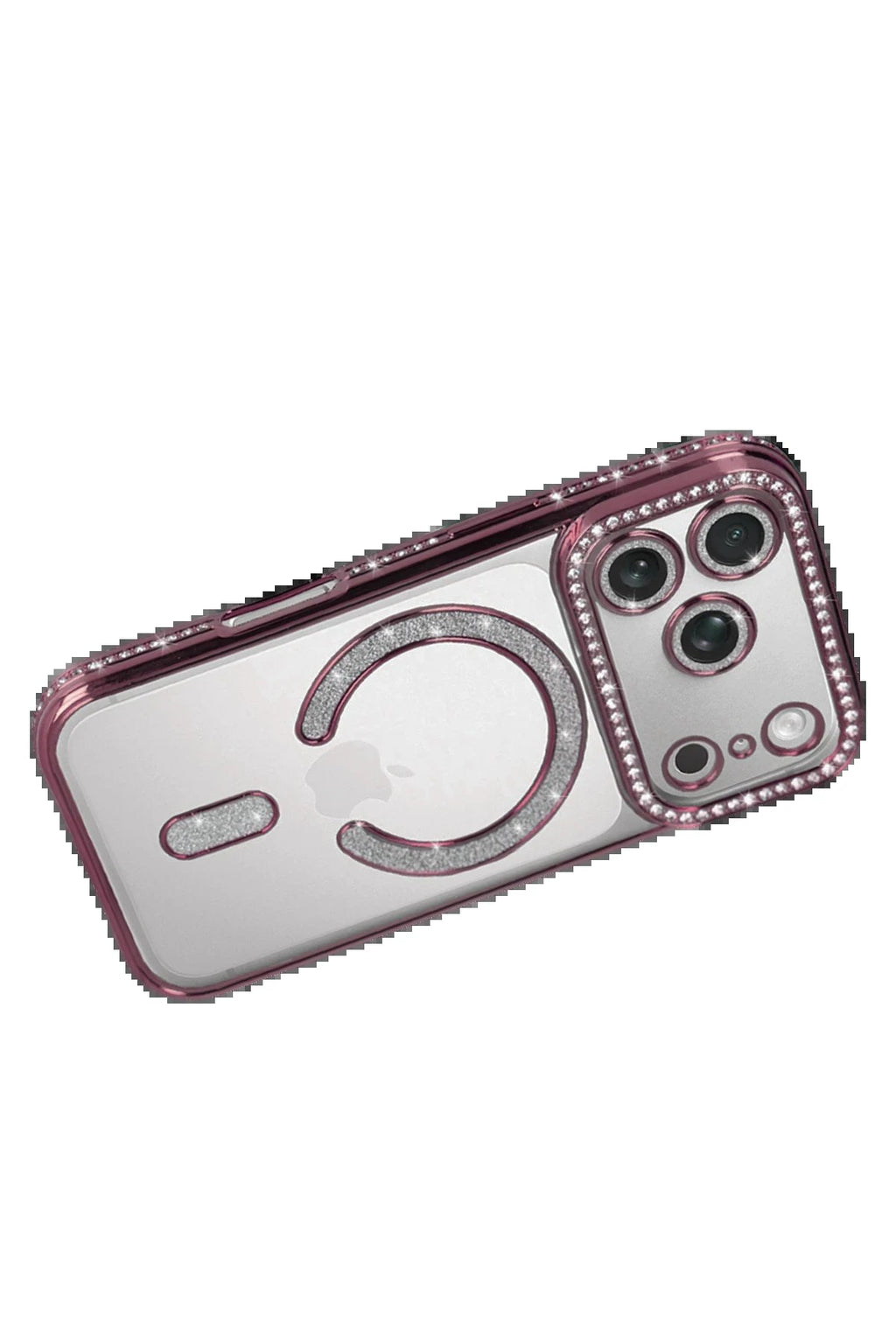 Apple iPhone 17 Pro Joke Simli Magneticsafe Kılıf - Pembe-(5796)