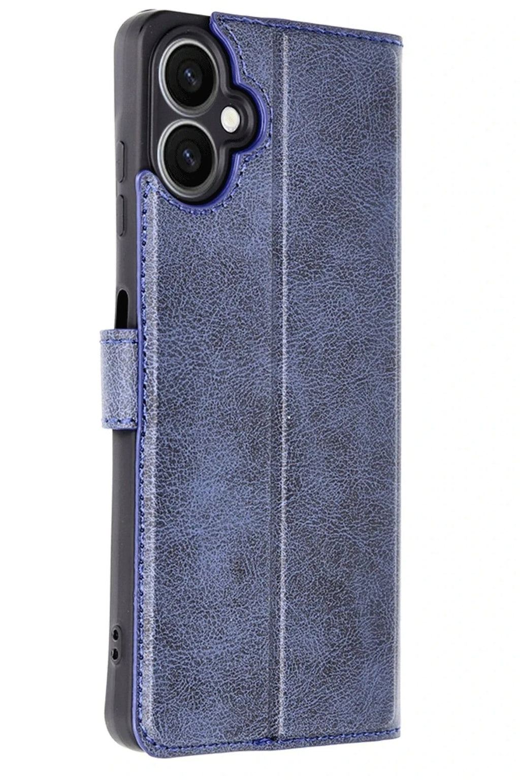 Samsung Galaxy A07 Trend S Plus Kapaklı Kılıf - Lacivert-(5796)