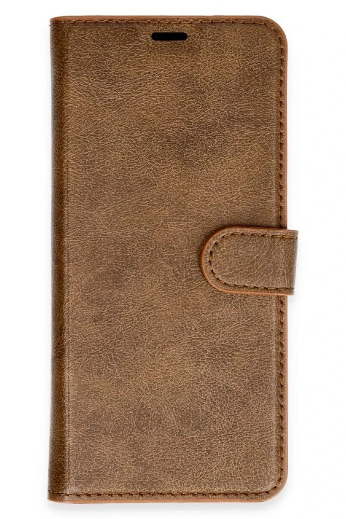 Samsung Galaxy A07 Trend S Plus Kapaklı Kılıf - Taba-(5796)