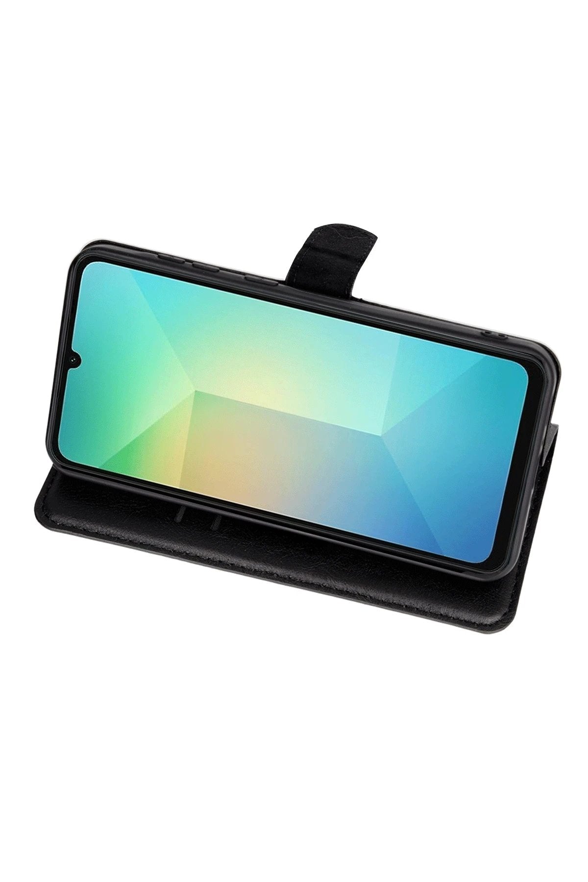 Samsung Galaxy A07 Trend S Plus Kapaklı Kılıf - Yeşil-(5796)