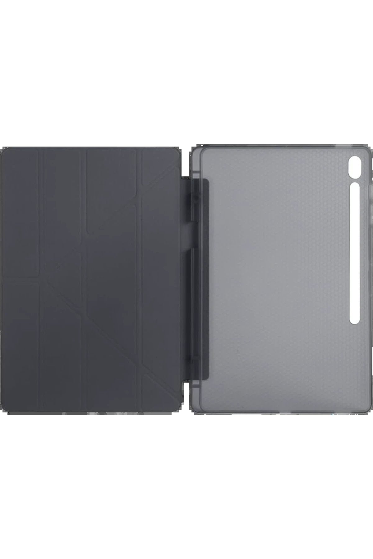 Samsung Galaxy Tab S10 FE Plus 13.1 Kalemlikli Hugo Tablet Kılıfı - Siyah-(5796)