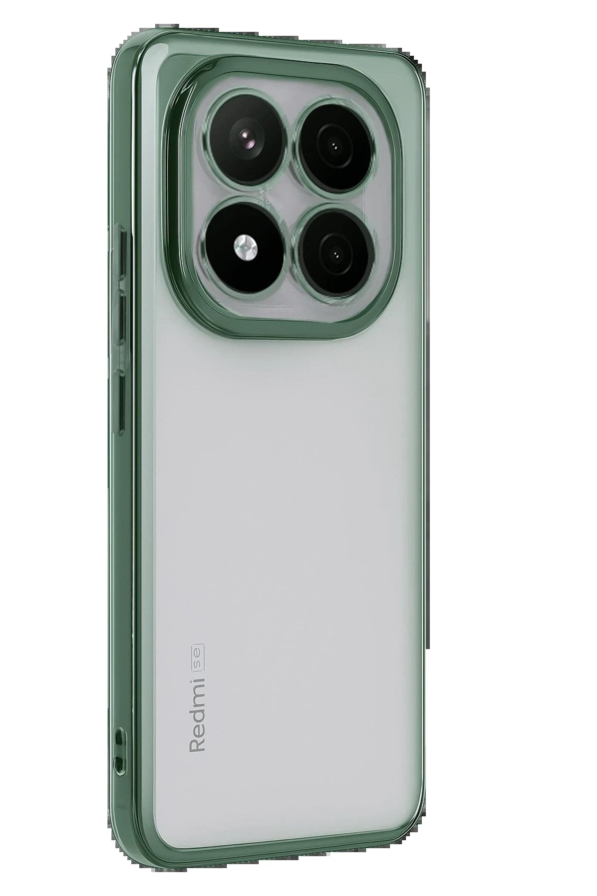 Xiaomi Redmi Note 14 Pro Plus Kılıf Lensli Silikon - Yeşil-(5796)
