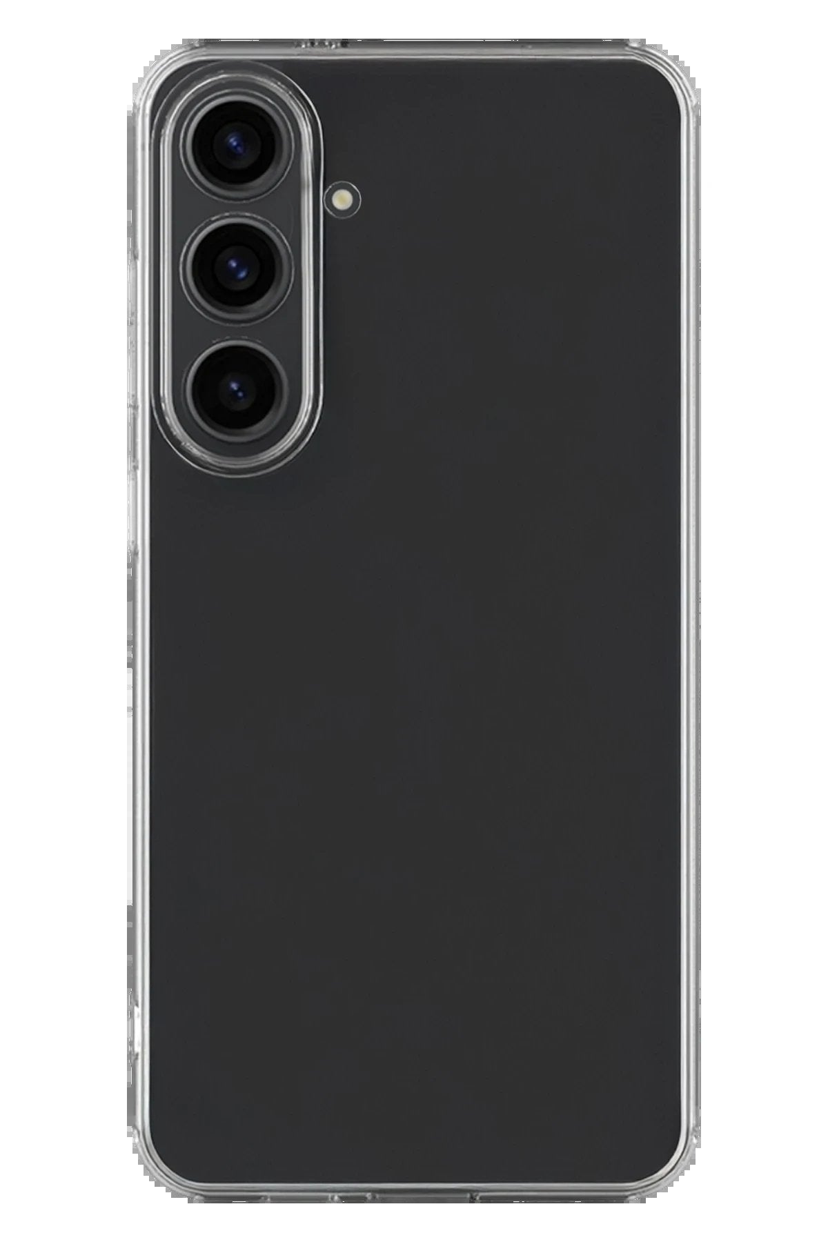 Samsung Galaxy S25 FE Kılıf Lüx Şeffaf Silikon-(5796)