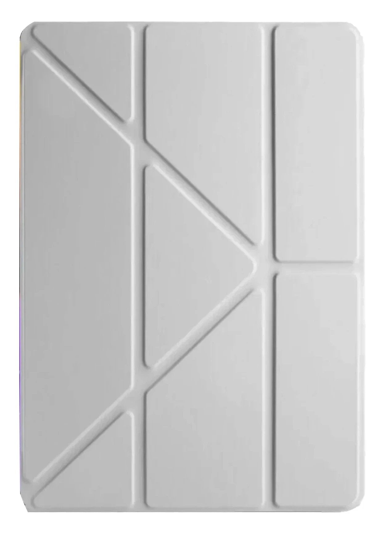 Huawei MatePad Pro 12.2 2025 Kalemlikli Mars Tablet Kılıfı - Gri-(5796)