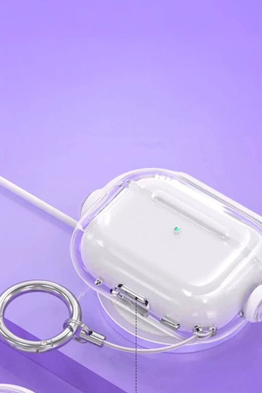 Airpods Pro 3 (3.nesil) Tema Kılıf - Kırmızı-(5796)