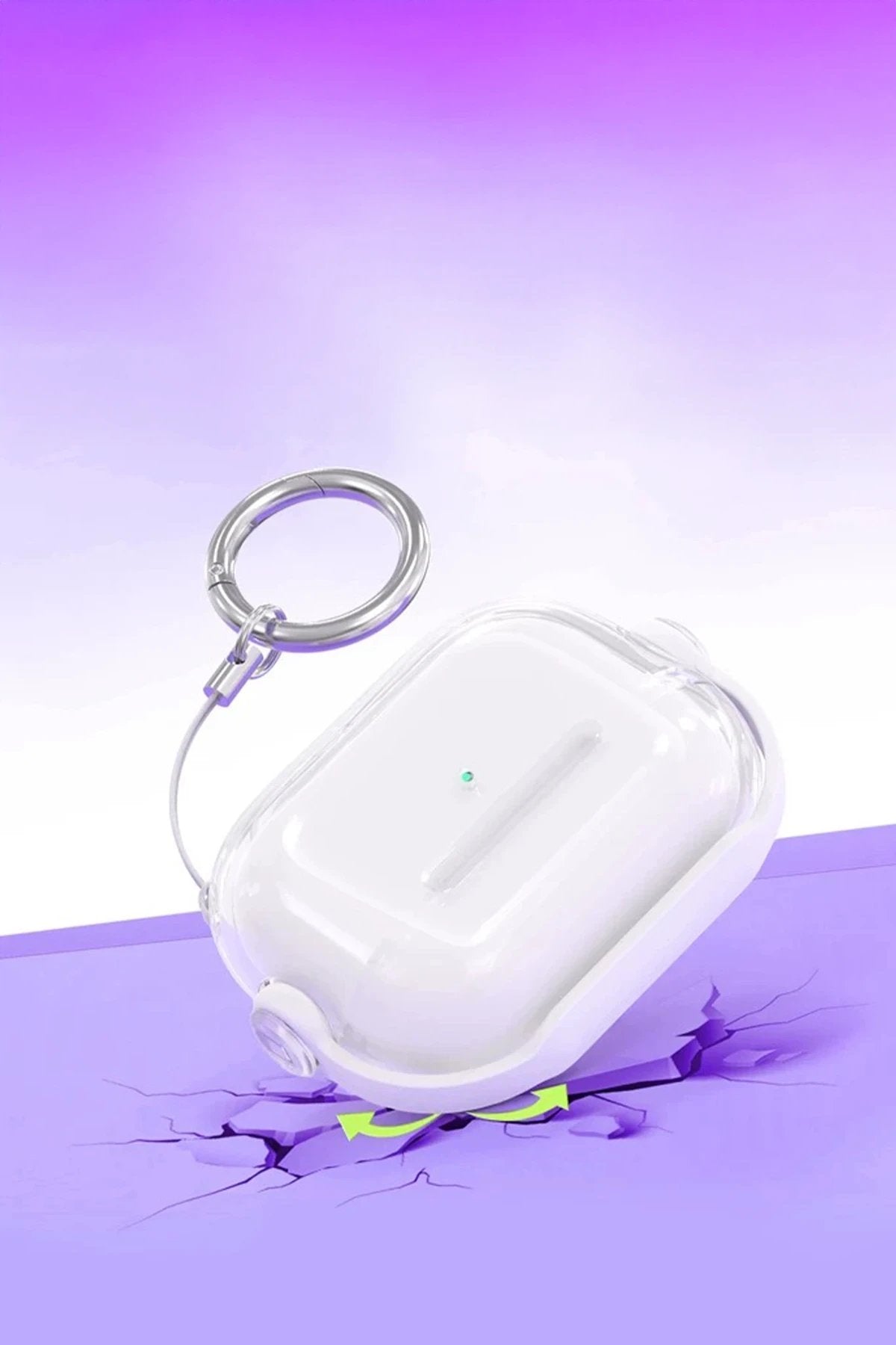 Airpods Pro 3 (3.nesil) Tema Kılıf - Kırmızı-(5796)