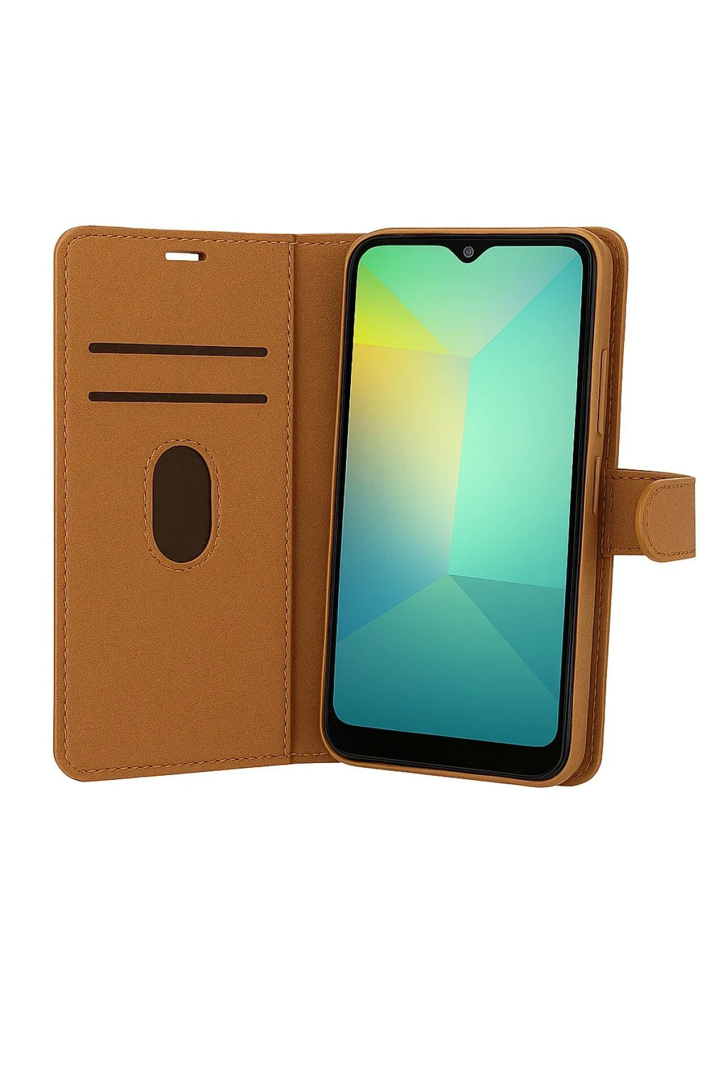 Samsung Galaxy S25 FE Trend S Plus Kapaklı Kılıf - Taba-(5796)