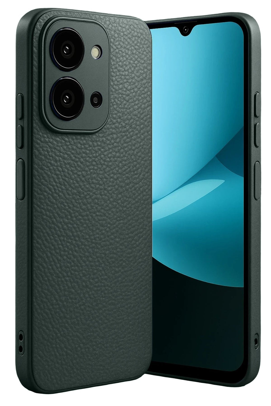 Xiaomi Redmi 15C 4G Thermax Silikon Kılıf - Koyu Yeşil-(5796)