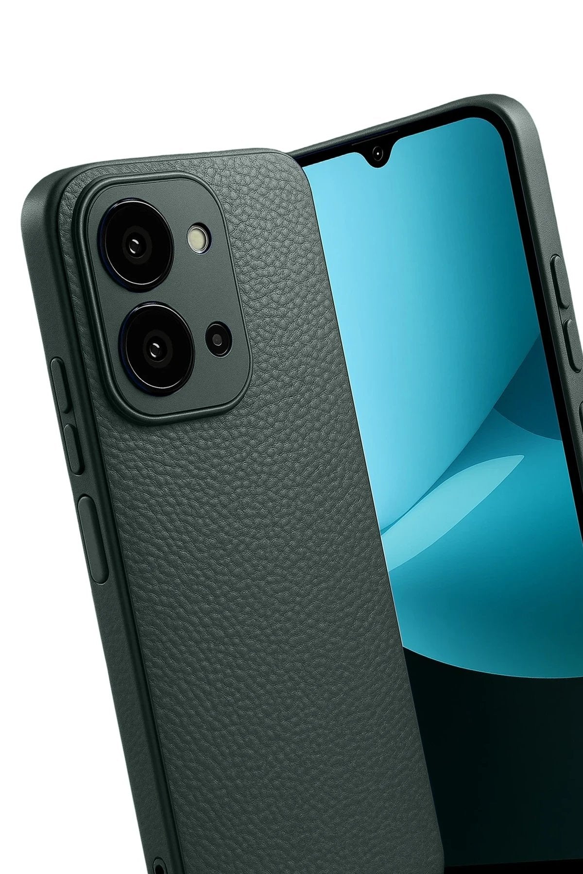 Xiaomi Redmi 15C 4G Thermax Silikon Kılıf - Koyu Yeşil-(5796)